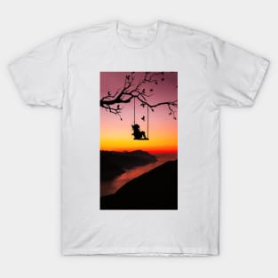 Swinging in the Sunset T-Shirt